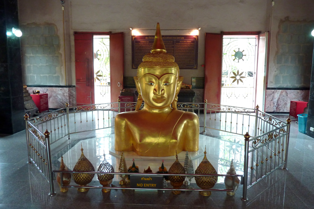 Wat Phra Thong in Phuket, a forgotten temple with a buried Buddha statue